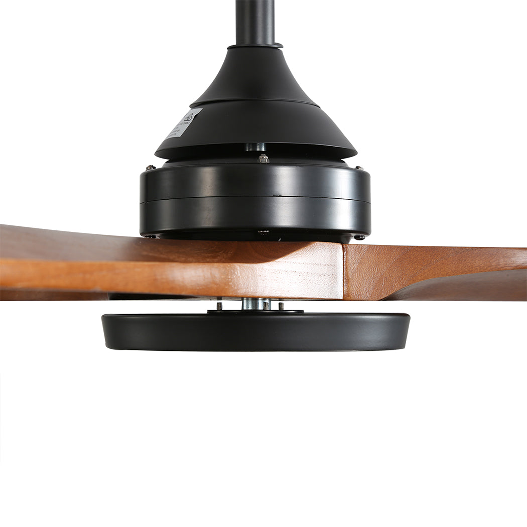 Spector 52'' Ceiling Fan DC Motor LED Walnut