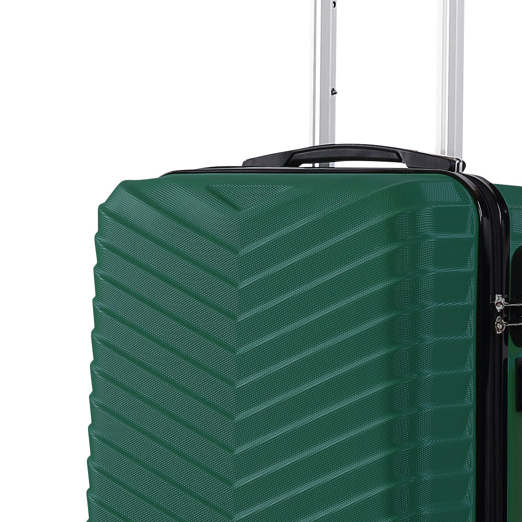 Slimbridge 24" Luggage Suitcase Travel Green 24 inch