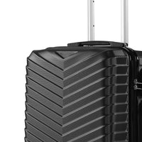 Slimbridge 28" Luggage Suitcase Travel Black 28 inch