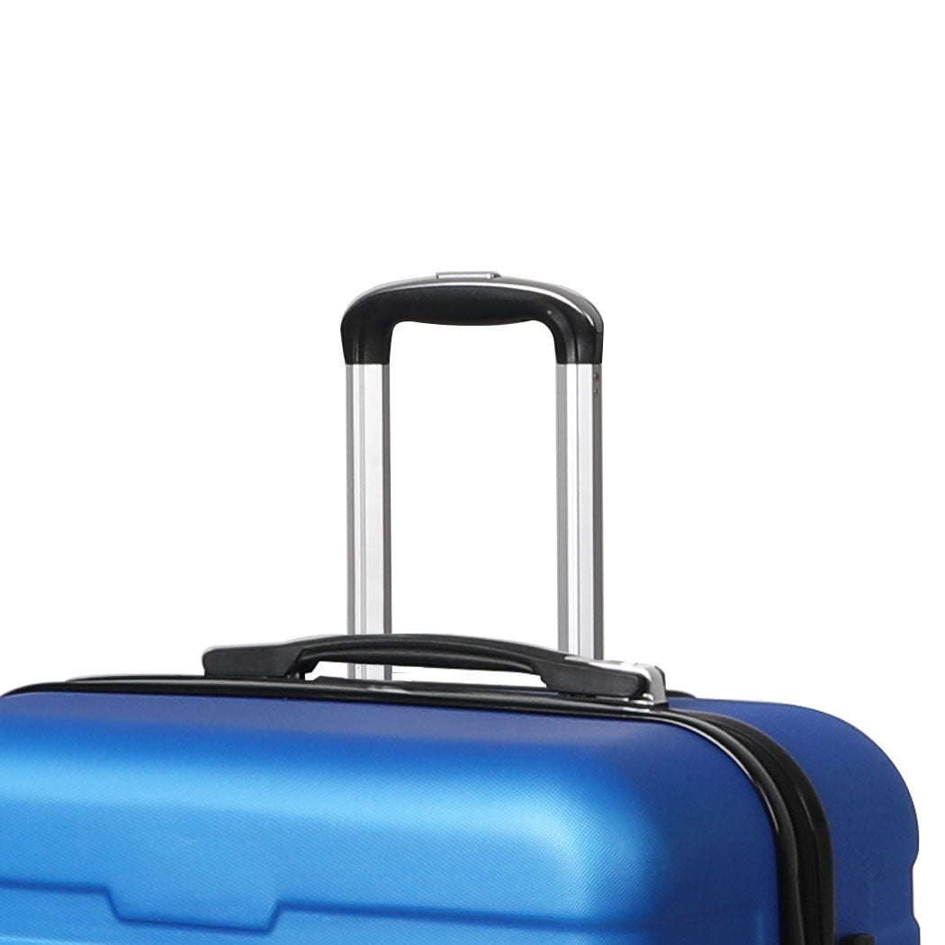 Slimbridge 20" Carry On Luggage Case Blue 20 inch