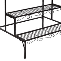 Levede Plant Stand 3 Tier Rectangle