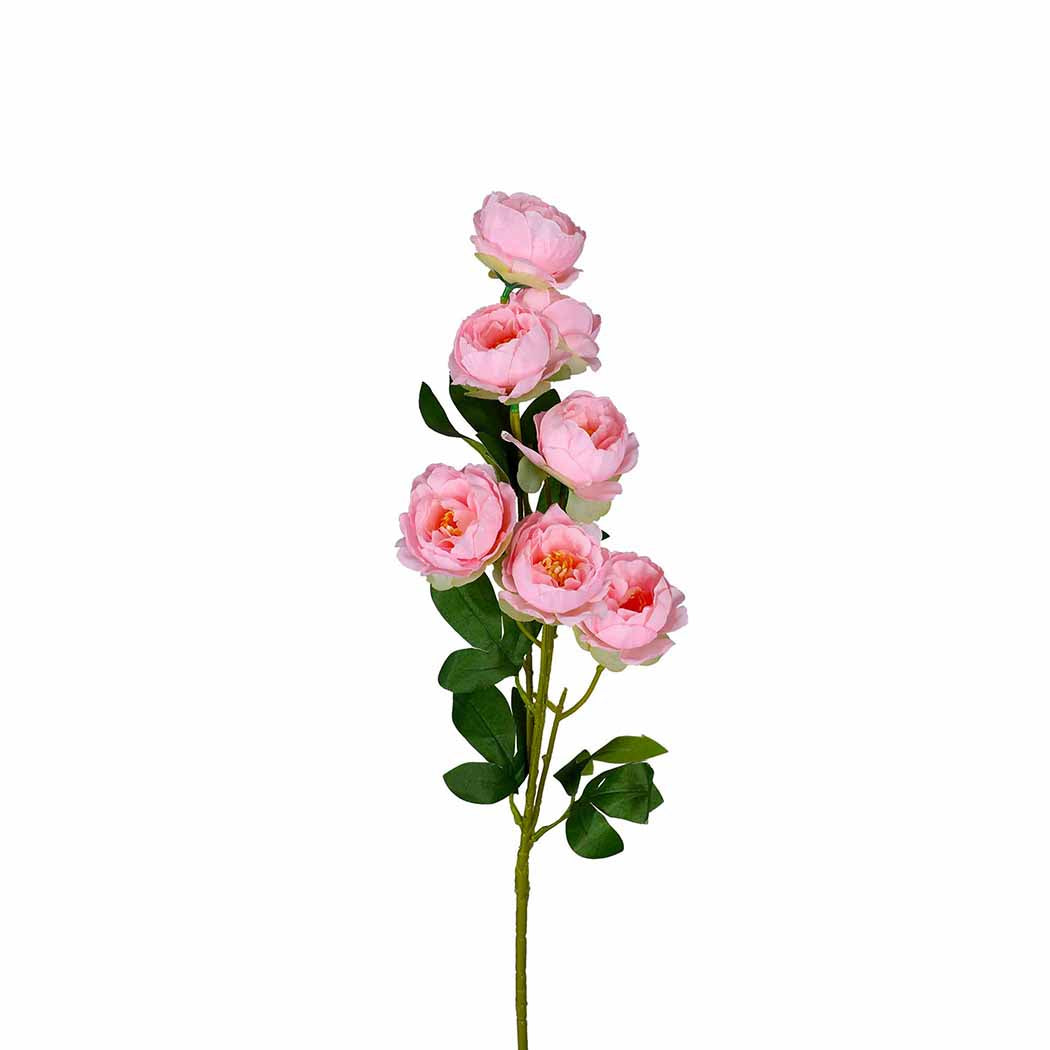 Lambu Artificial Flowers Silk Roses Pink