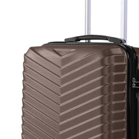 Slimbridge 28" Luggage Suitcase Travel Coffee 28 inch