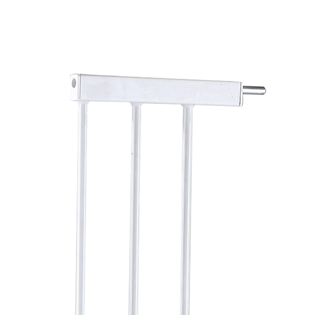 Levede Baby Safety Gate Adjustable Pet White 20cm Extension