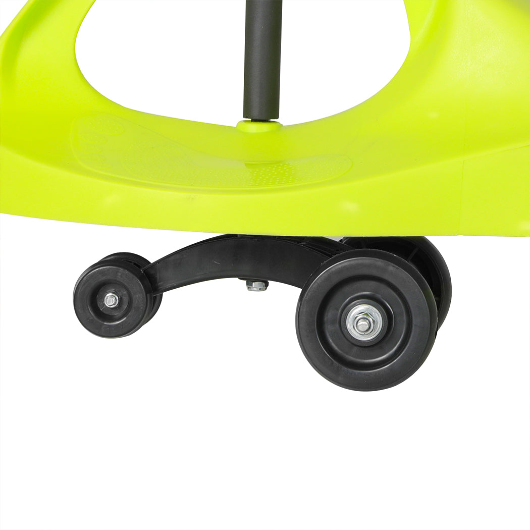 BoPeep Kids Ride On Swing Car Toys Wiggle Yellow