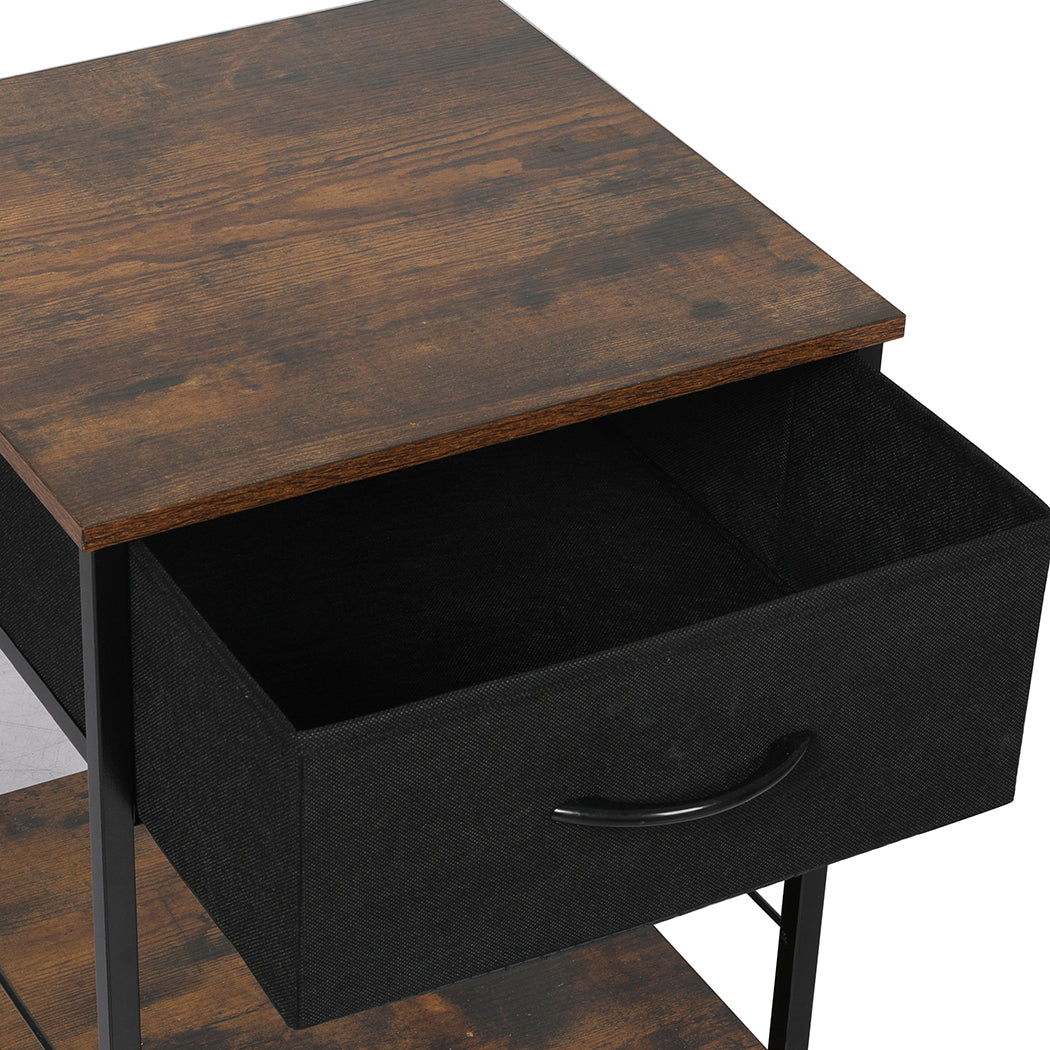 Levede Bedside Tables End Table Storage