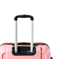 Slimbridge 20" Travel Luggage Lightweight Rose Gold 20 inch