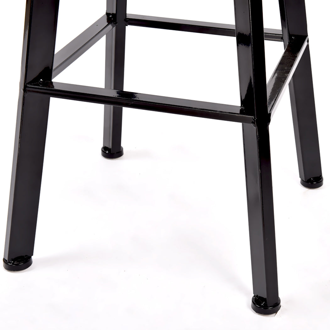 Levede 3pcs Bar Table Barstools Industrial