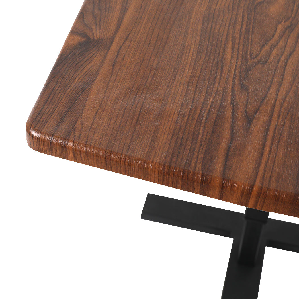 Levede Standing Desk Height Adjustable Brown