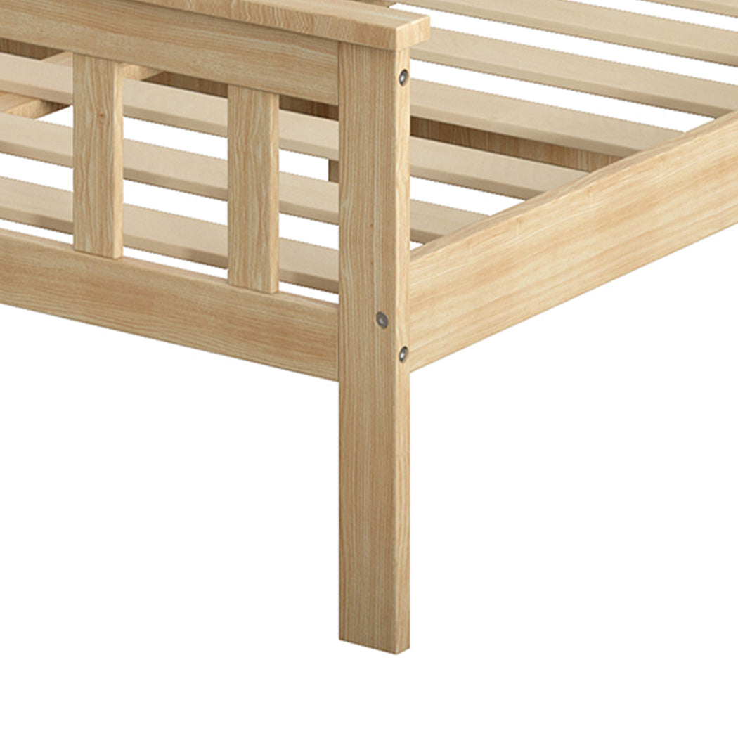 Levede Wooden Bed Frame Single Size