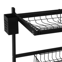 TOQUE Dish Drying Rack Over Sink Steel 65 CM