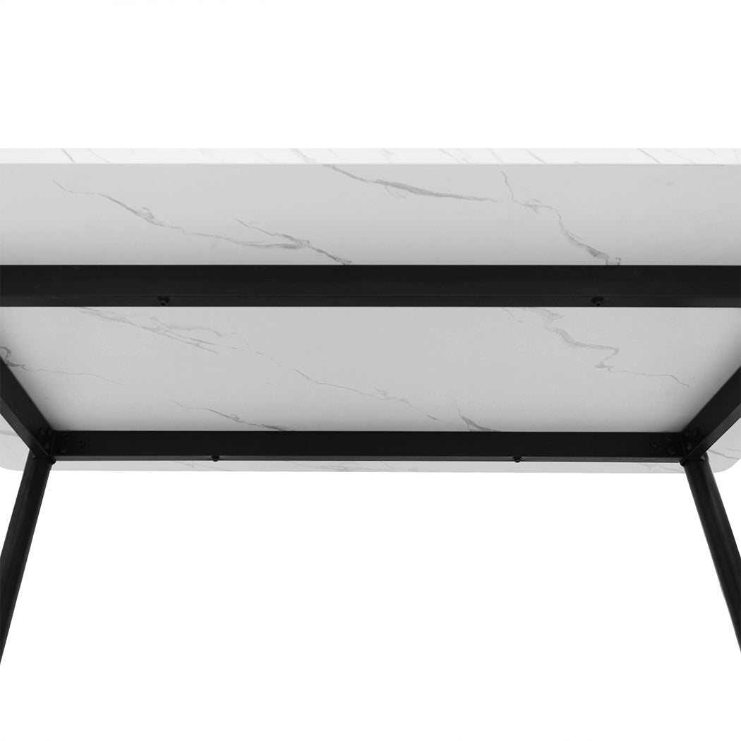 Levede Steel Dining Table 4-6 Seater 150cm