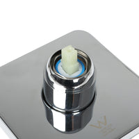 Dutxa Brass Shower Mixer Tap Cold Hot Charcoal