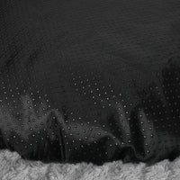 PaWz Calming Dog Bed Warm Soft Plush XL Grey X-Large