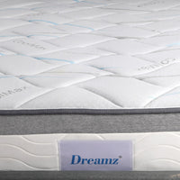 Dreamz Spring Mattress Bed Pocket Tight Double