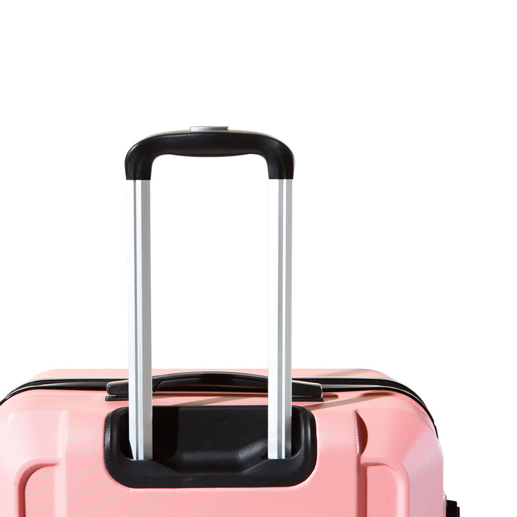 Slimbridge 20"24"28" 3PC Luggage Sets Rose Gold