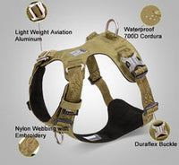 True Love Lightweight Dog Harness - Black` M