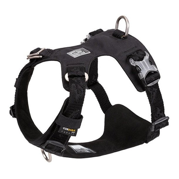 True Love Lightweight Dog Harness - Black` S