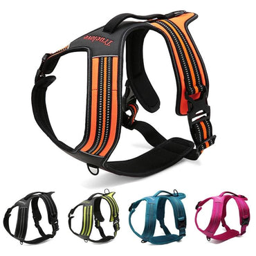 True Love Heavy Duty Sports Dog Harness - Pink` XL